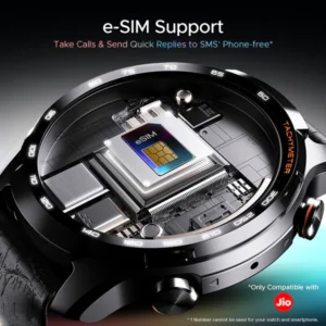 boAt Lunar Pro LTE Smartwatch eSIM Support, Built-in GPS Brown